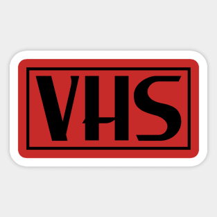 VHS Sticker